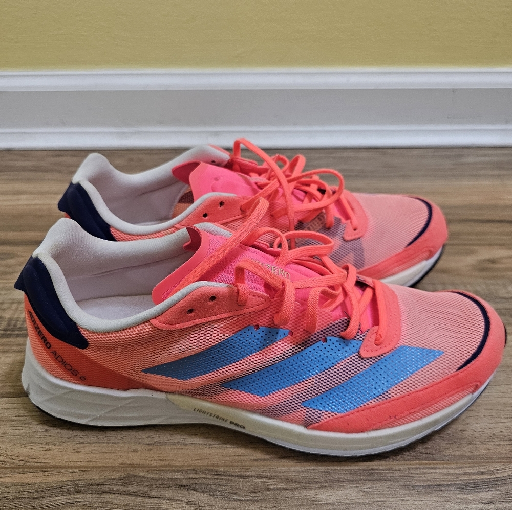 ADIDAS Adizero Adios 6 'Turbo Sky Rush' Women's Running Shoes